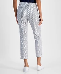 Tommy Hilfiger Women's Rope-Print Hampton Chino Pants
