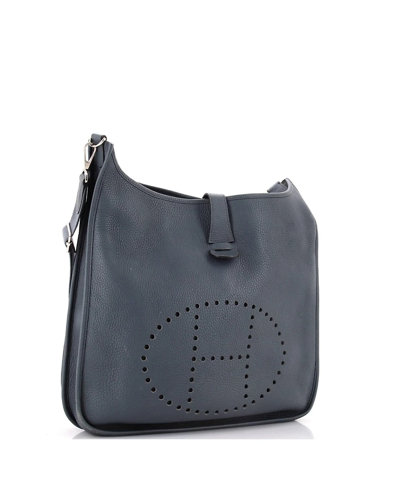 Pre-Owned Hermes Tgm Evelyne Bag Gen Iii Clemence
