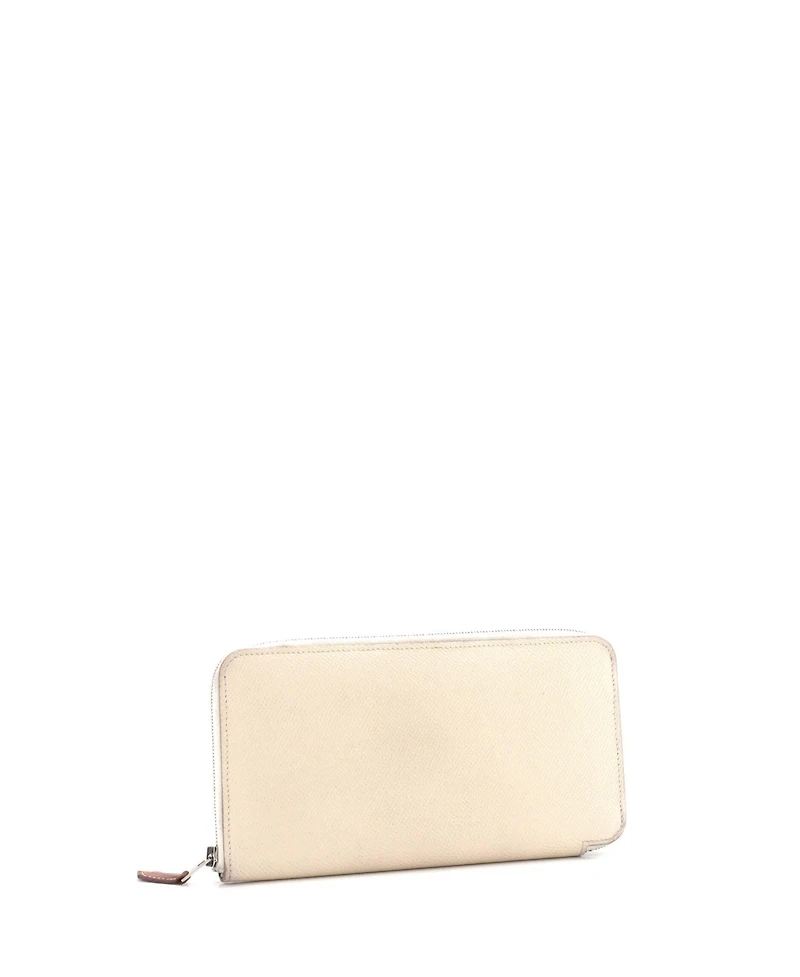 Pre-Owned Hermes Long Azap Zip Around Wallet Epsom