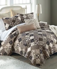 Donna Sharp Driftwood Cotton Pieced Heavyweight Quilt Sets