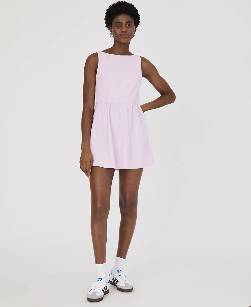 French Connection Women's Whisper Boat-Neck Dress