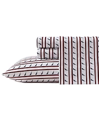 Nautica Printed Washed Microfiber 3-Pc. Sheet Set