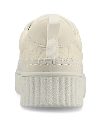 Journee Collection Women's Pazey Platform Lace-Up Casual Sneakers