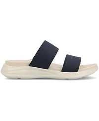 Journee Collection Women's Janis Double Band Comfort Wedge Sandals