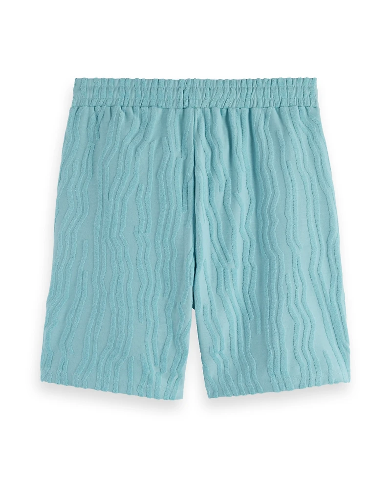 Scotch & Soda Men's Terry Jacquard Shorts