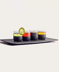 Villeroy & Boch Manufacture Rock Tasting Shot Glasses, Set of 5