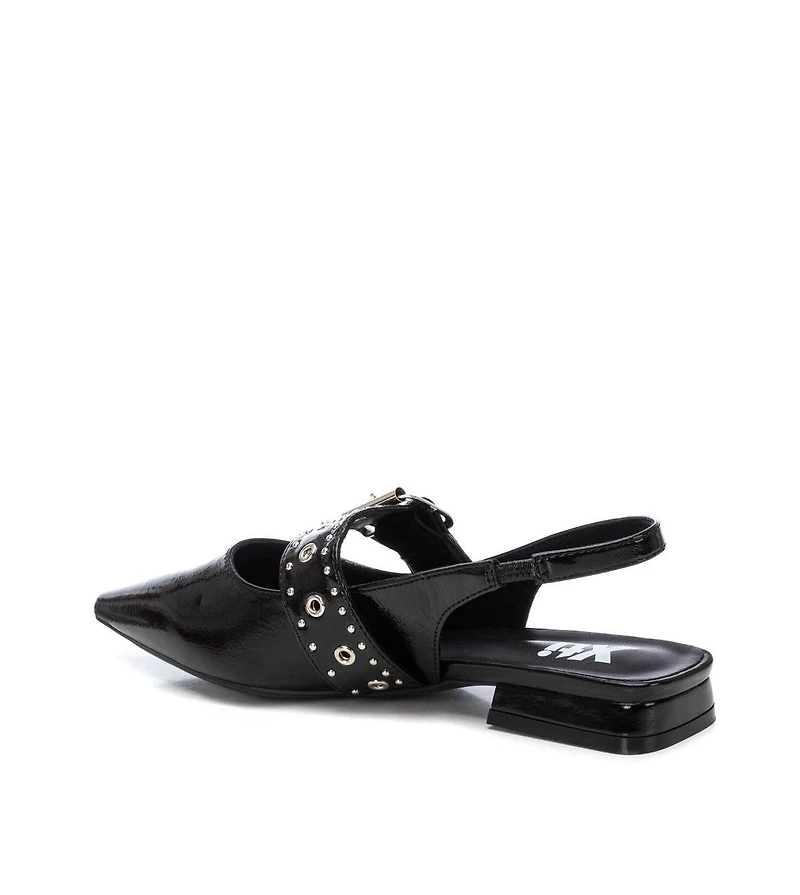 Xti Women's Wide Bucke Flats