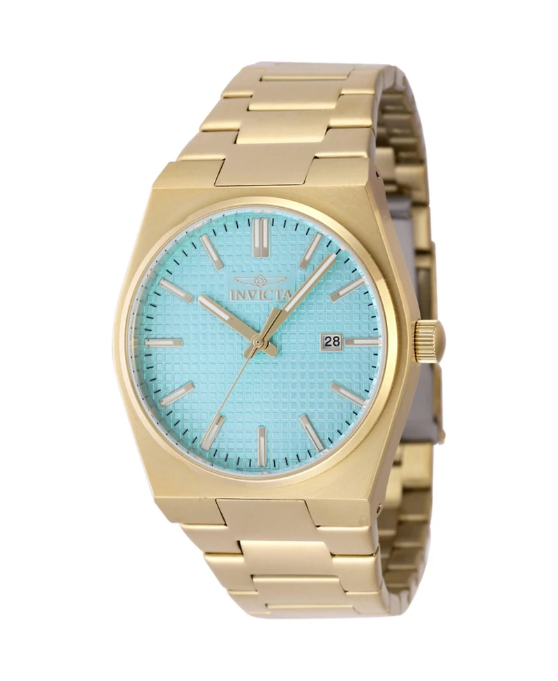 Invicta Men's 48401 Speedway Quartz 3 Hand Light Blue Dial Watch