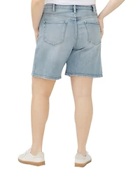 Silver Jeans Co. Plus High Rise Vintage Long Shorts
