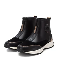 Carmela Leather Collection Women's Sneaker Booties By Xti