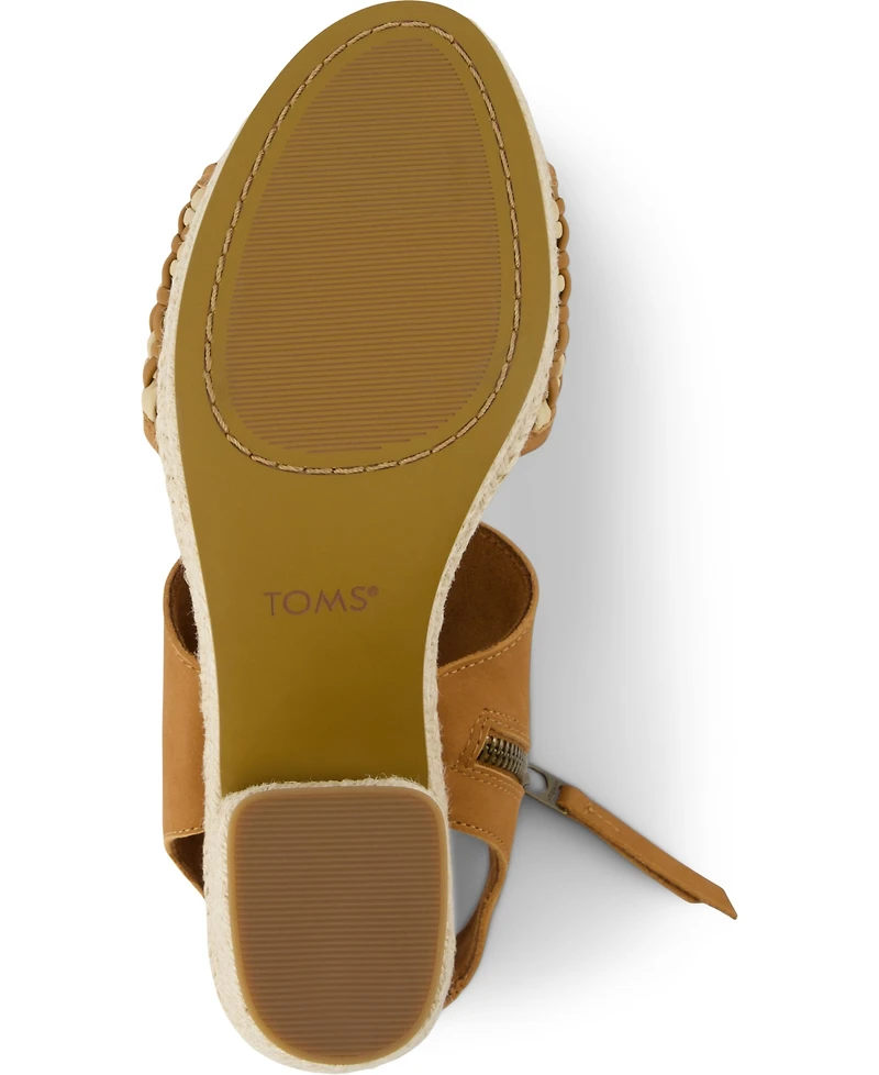 Toms Women's Majorca Cork Platform Sandals