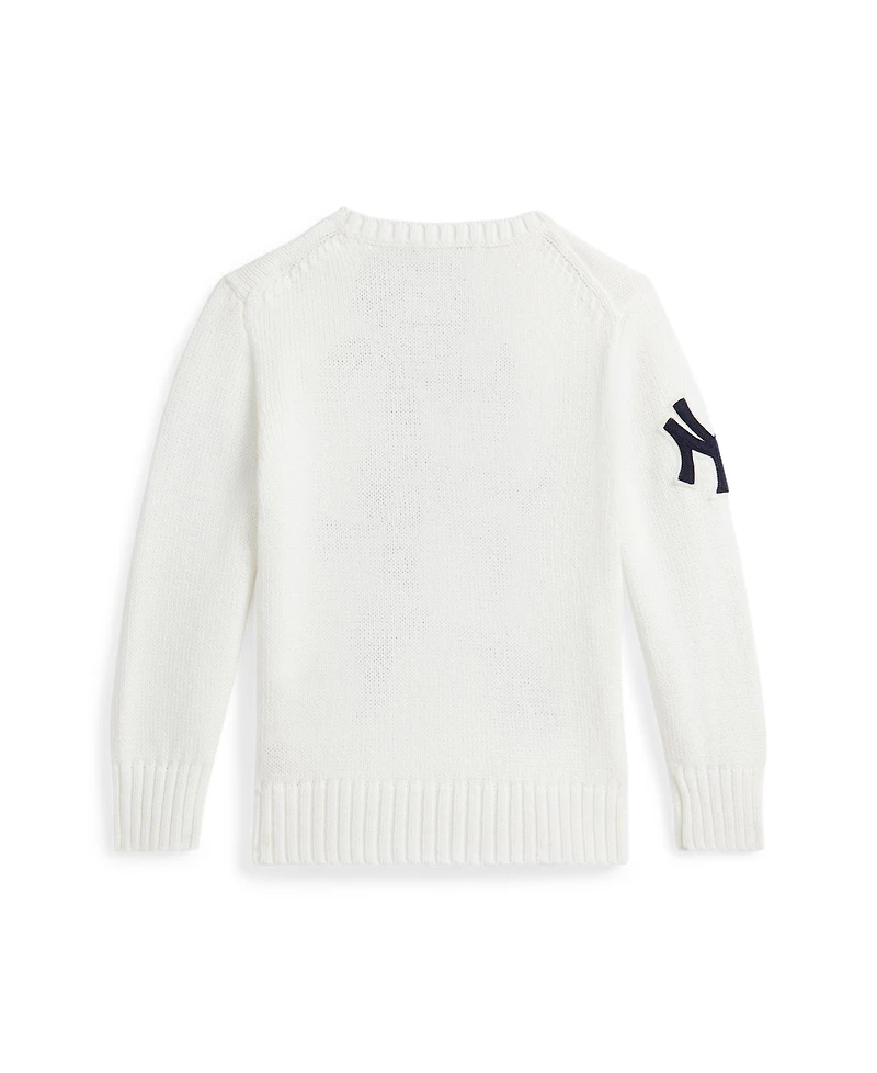 Polo Ralph Lauren Toddler and Little Boys Yankees Bear Sweater