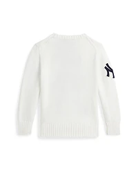 Polo Ralph Lauren Toddler and Little Boys Yankees Bear Sweater