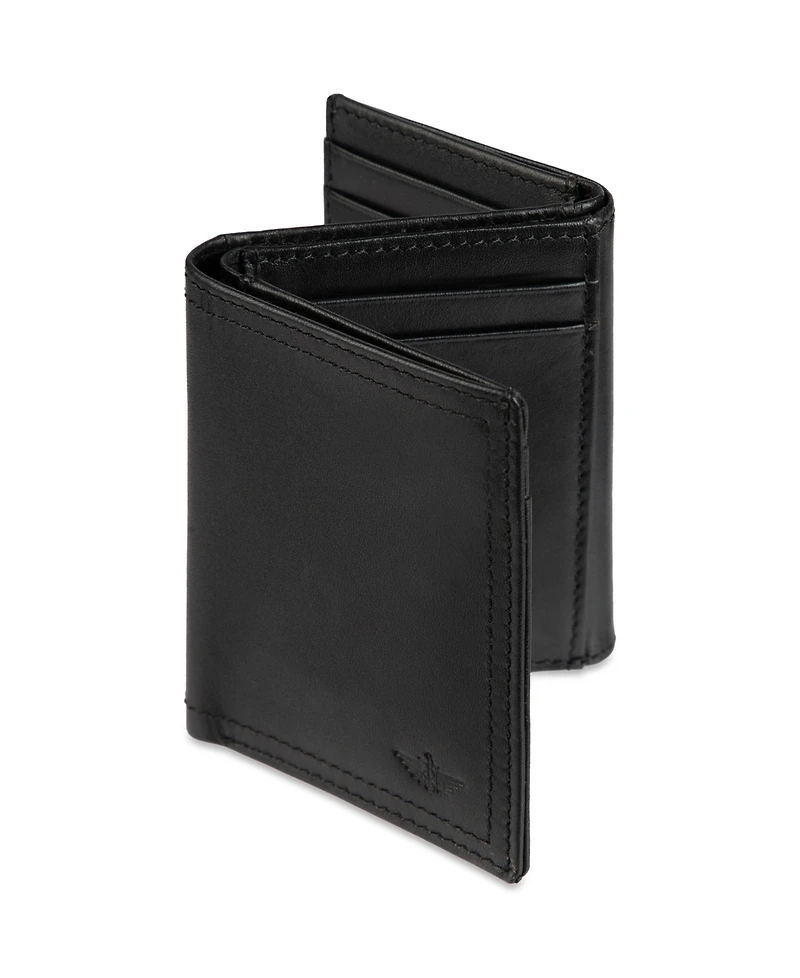 Dockers Men's Rfid Leather Z-Fold Trifold Wallet