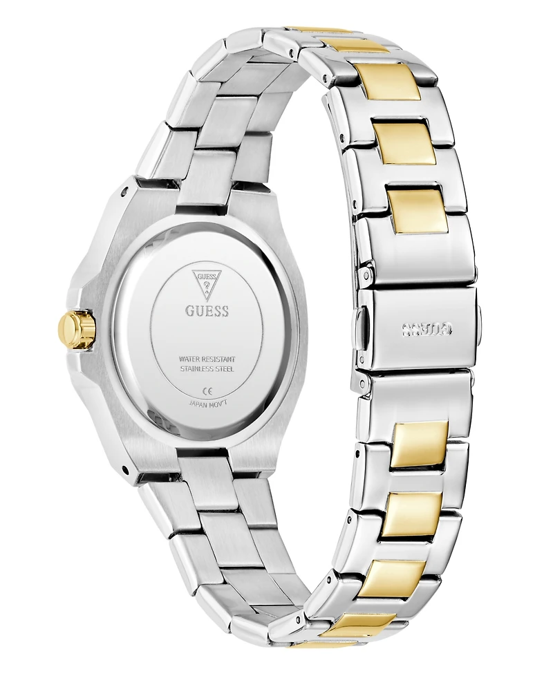 Guess Women's Analog Two-Tone Stainless Steel Watch, 34mm