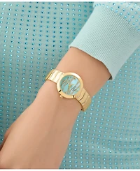Guess Women's Analog Gold-Tone Steel Watch, 30mm