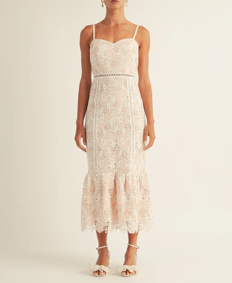 Arose Studio, Inc Women's Jenna Lace Midi Dress
