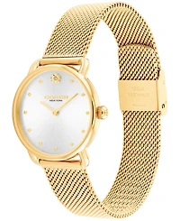 Coach Women's Elliot Gold Tone Stainless Steel Bracelet Watch, 28mm
