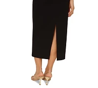 Adrianna Women's Halter-Neck Cutout Sleeveless Sheath Dress