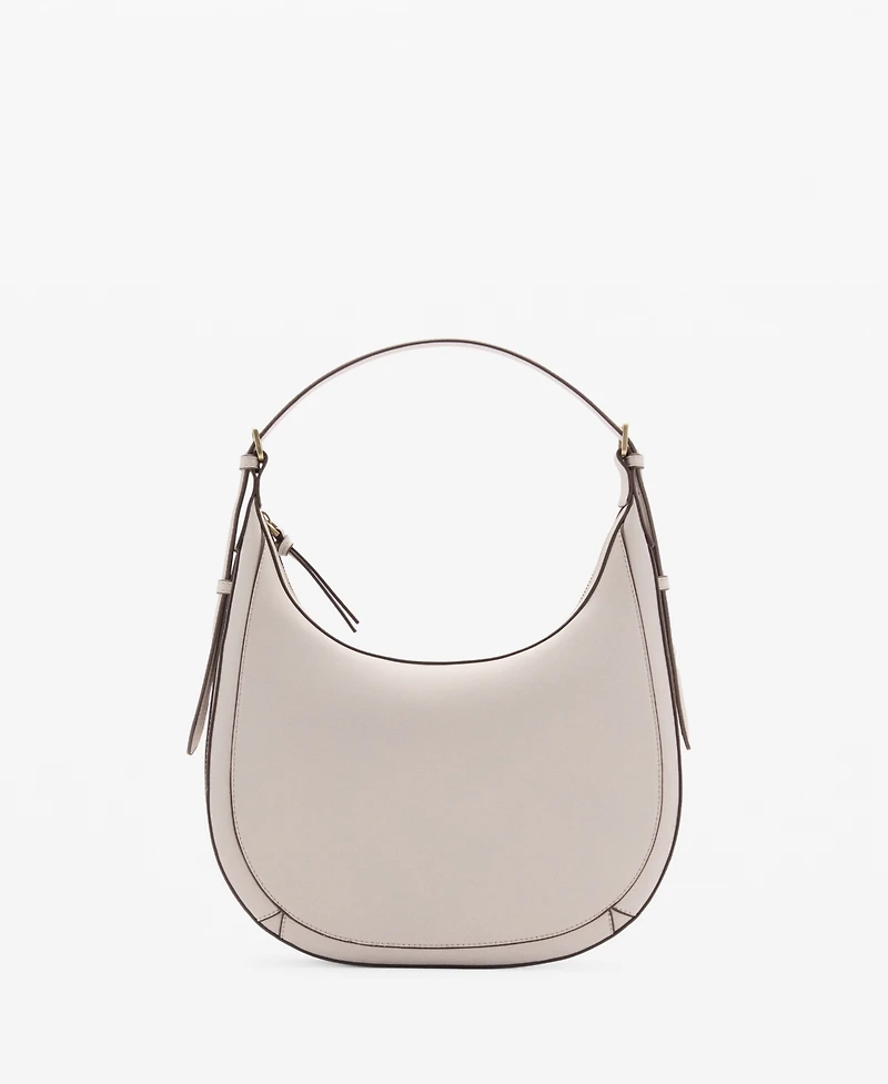 Mango Women's Leather Effect Shoulder Bag