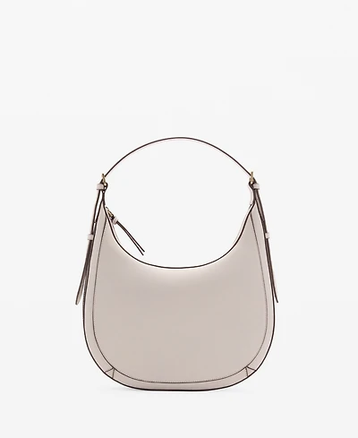 Mango Women's Leather Effect Shoulder Bag