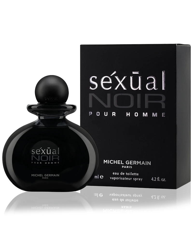 Michel Germain Men's Sexual Noir Pour Homme Eau de Toilette Spray, 4.2 oz