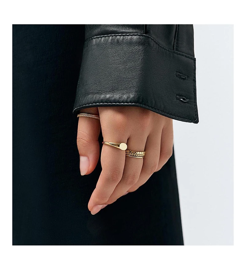 Ana Luisa Gold Ring Set - Adrianna