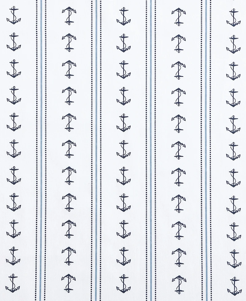 Nautica Cotton Percale 4-Piece Sheet Set