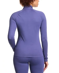 Reebok Women's Id Train Fitted Quarter-Zip Track Jacket