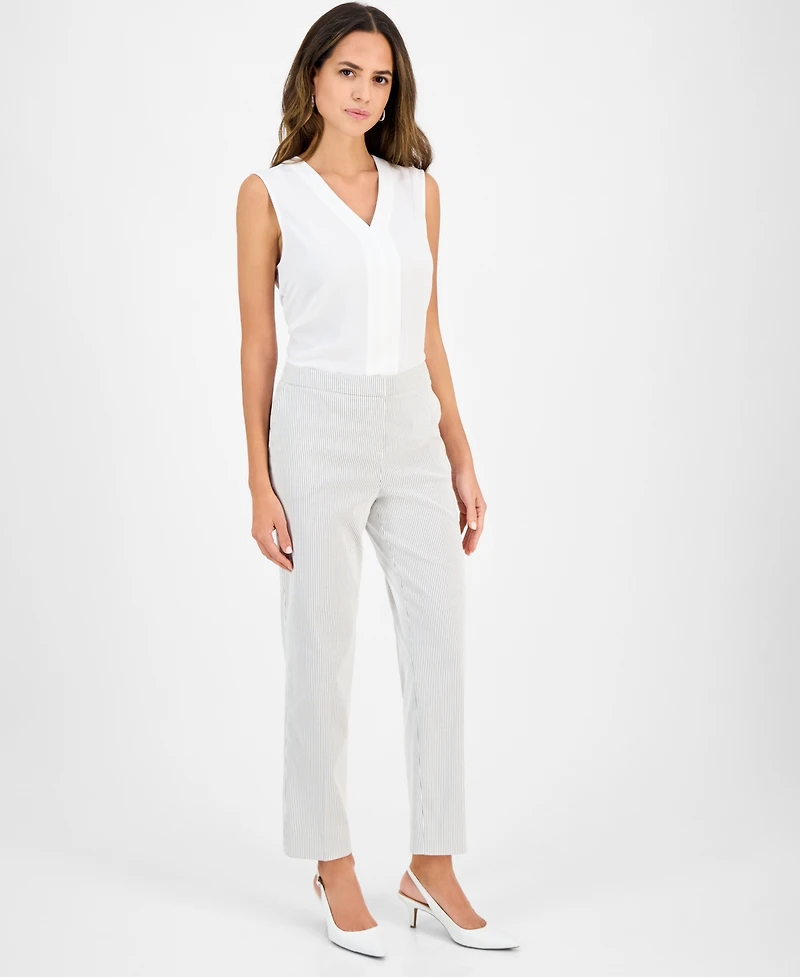 Kasper Women's Pinstriped Pants