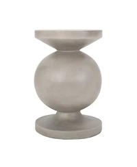 Streamdale Modern Concrete Side Table No Assembly Required, Lightweight & Durable