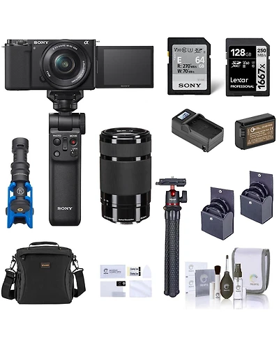 Sony Sony Zv-E10 Mirrorless Vlog Camera with 16-50mm Lens, Black
