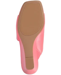 Journee Collection Women's Clementine D'Orsay Slip-On Wedge Sandals