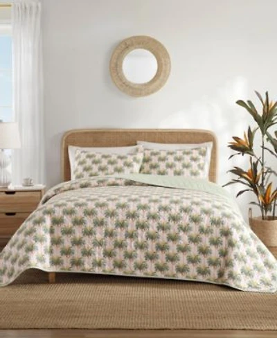 Tommy Bahama Santiago Cotton Reversible Quilt Set