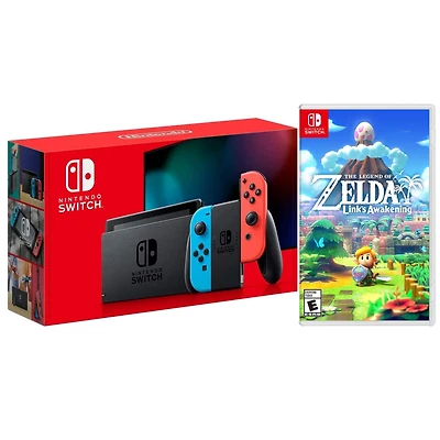 Nintendo Switch 32GB Console - Neon Joy-Con