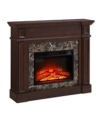 Streamdale Only Mantel (Not Included 23" Fireplace)--Cherry, 45.6"W11.8"D40"H