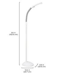 Verilux SmartLight Full Spectrum Led Modern Floor Lamp