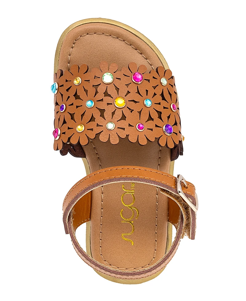 Sugar Toddler Girls Ainslie Open Toe Flat Sandal