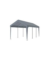 Streamdale 12' x 20' Portable Carport Heavy Duty Garage with Roll-up Doors and Ventilation