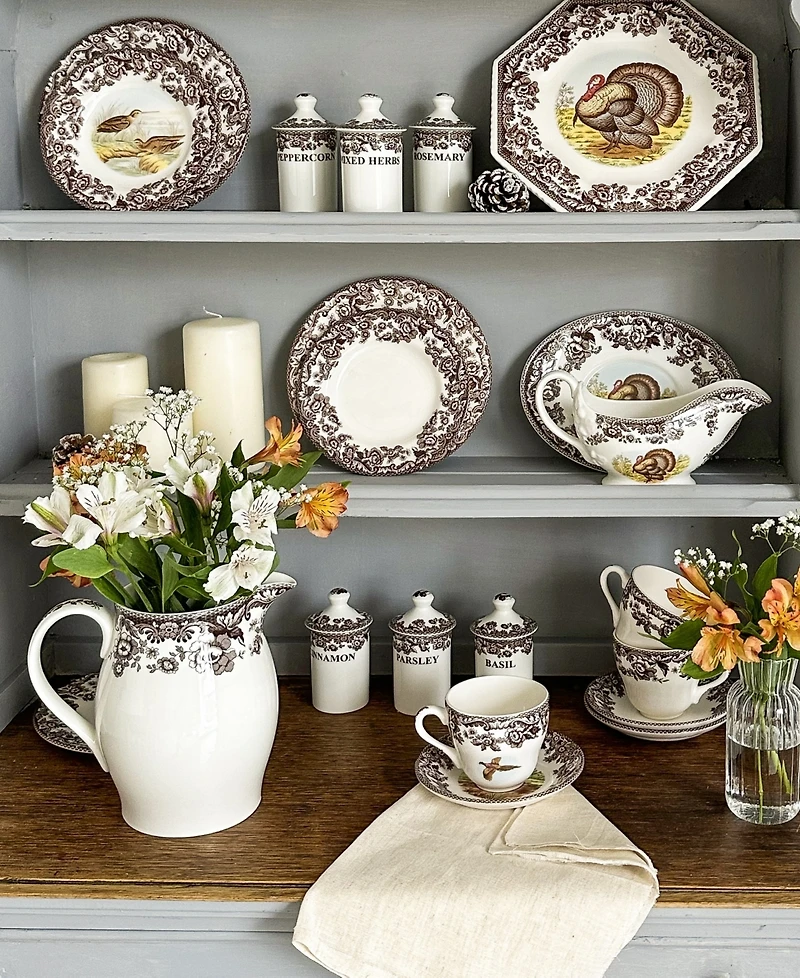 Spode Delamere Dinner Plates, Set of 4