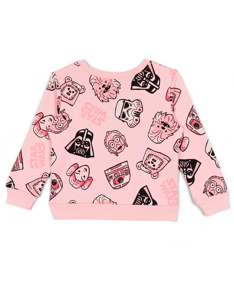 Star Wars Girls The Mandalorian Yoda French Terry Sweatshirt to