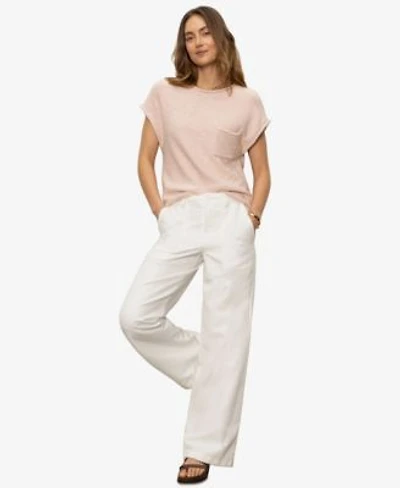 Sanctuary Womens Easy Crew Neck Sweater