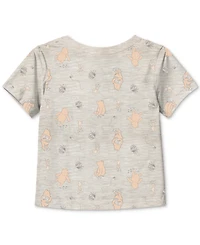 Disney Baby Winnie-the-Pooh T-Shirt & Shortall, 2 Piece Set