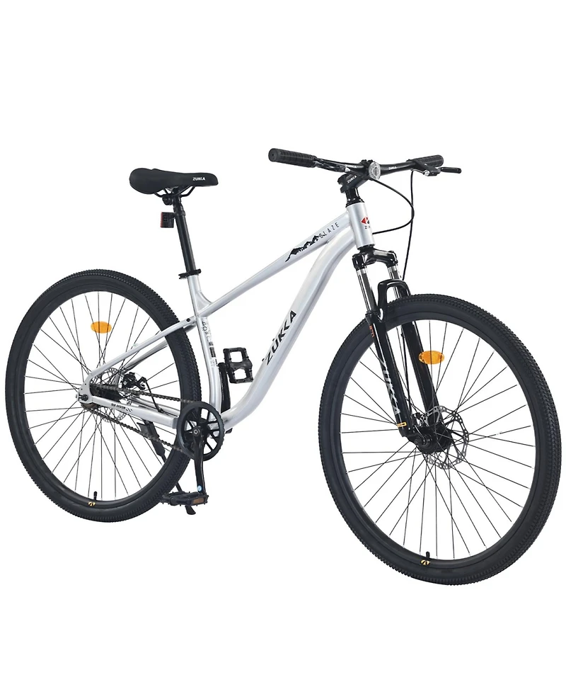 Streamdale 29 Inch Wheels Single Speed Mountain Bike, for Men Women Boys and Girls, Front Suspension,Steel Frame