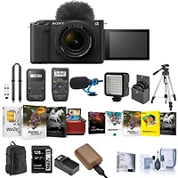 Sony Sony Zv-E1 Full Frame Mirrorless Vlog Camera with Fe 28-60mm Lens, Black