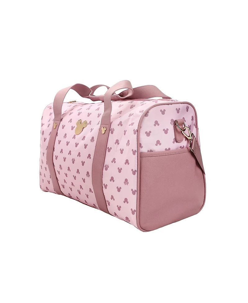 Disney Minnie Mouse Ears Pink 18" Duffle Bag