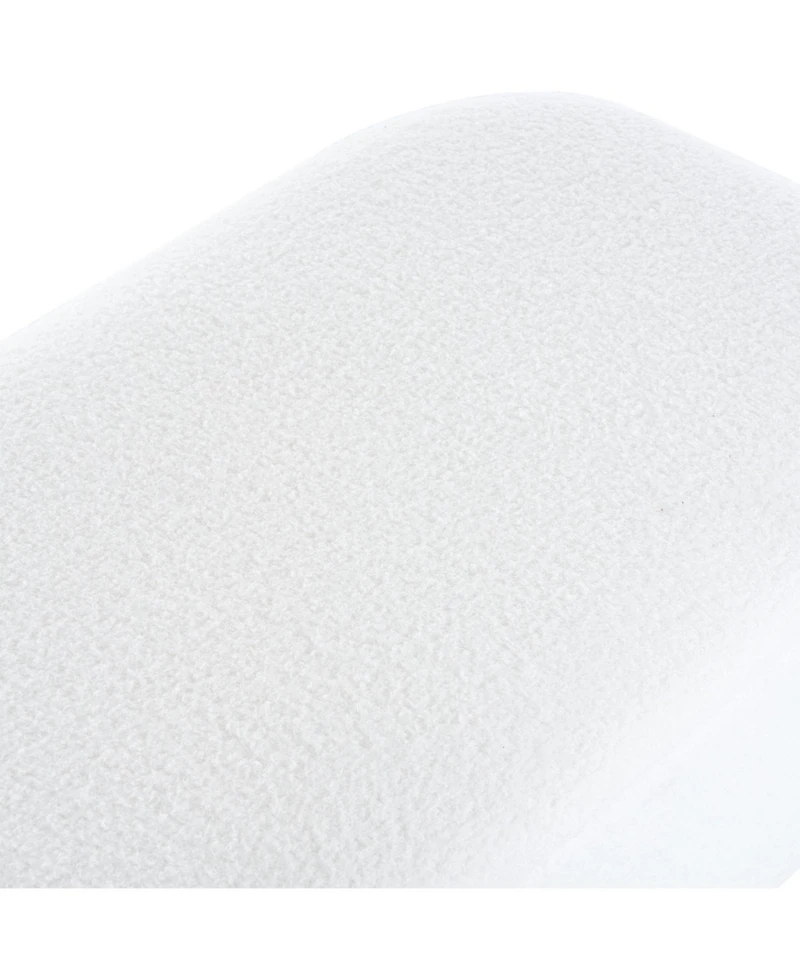 Streamdale Elegant Ottoman with Spacious Storage Function, White