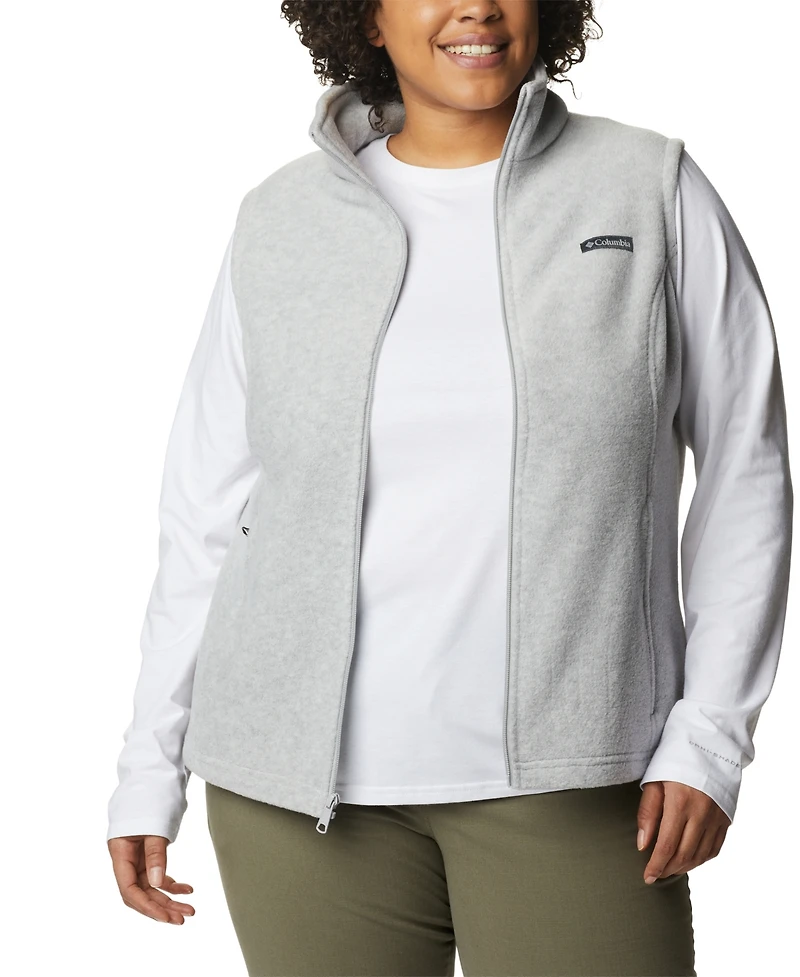 Columbia Plus Size Benton Springs Fleece Vest