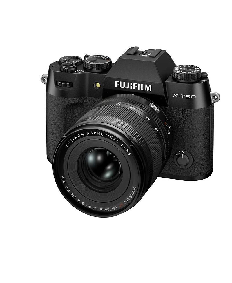 Fujifilm X-T50 Mirrorless Camera with Xf 16-50mm f/2.8-4.8 R Lm Wr Lens