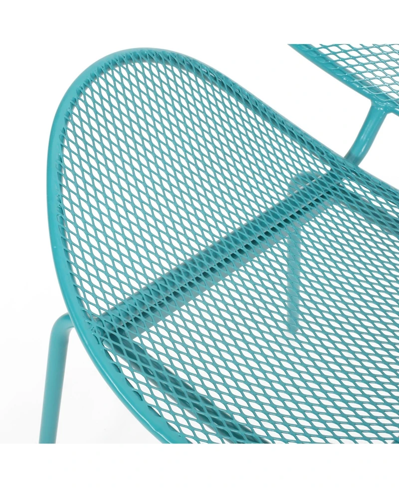 Streamdale Modern Outdoor Mesh Shell Chair Set Retro Comfort, Sleek Design